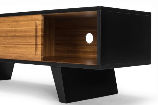 TV unit design Wasabi Ming en black