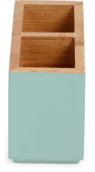 Accessoire de bureau design FUJI en bleu givré